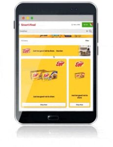 online grocery advertising