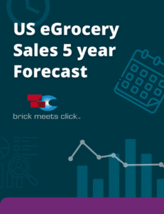 Thumnail Image for the US eGrocery Sales 5 Year Forecast January 2023