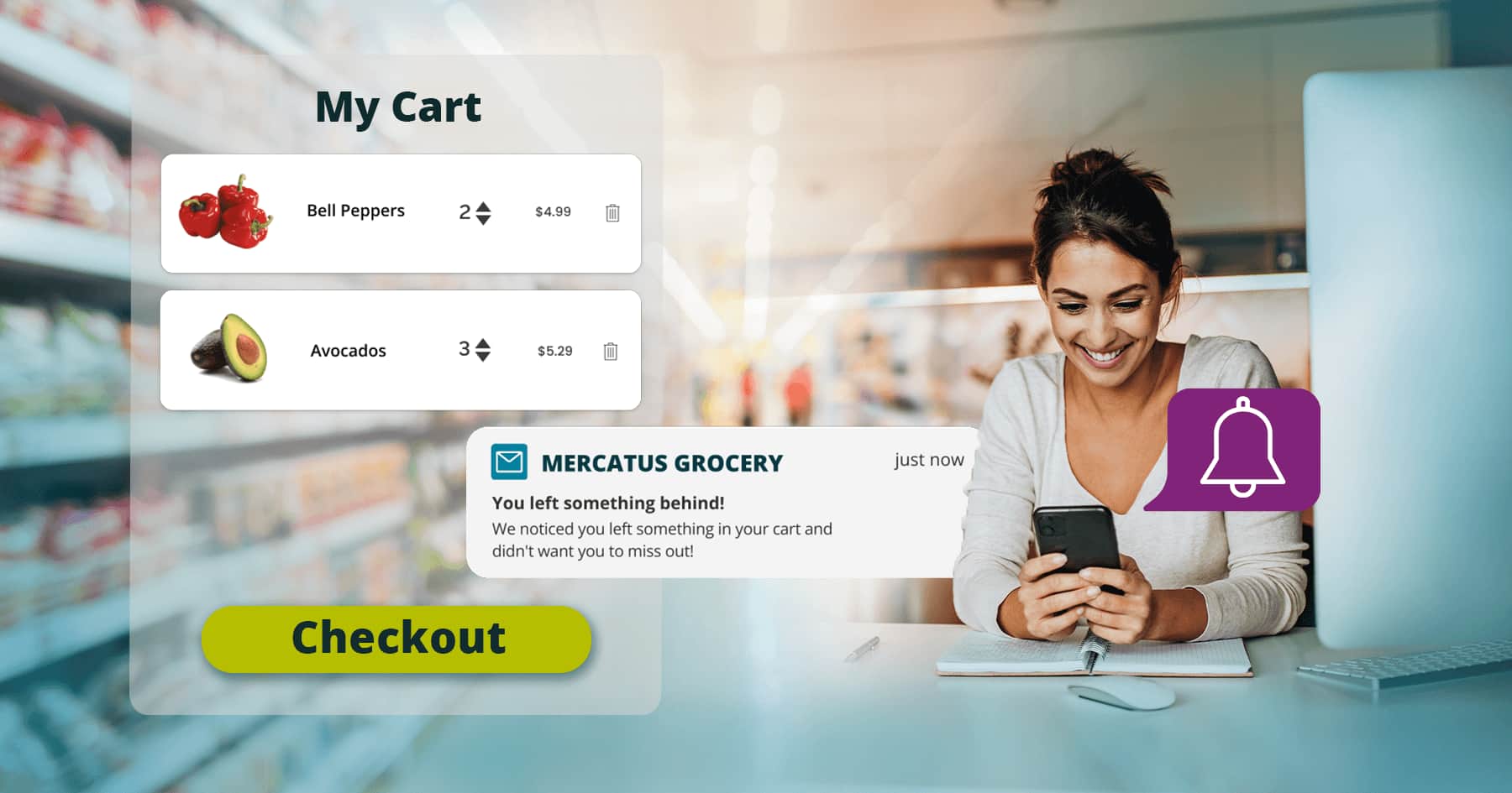 Tips to Reduce Cart Abandonment on your eGrocery Platforms