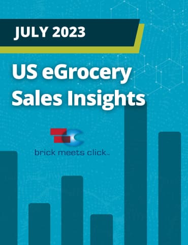 US eGrocery Sales July 2023