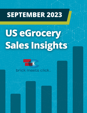 US Online Grocery Sales September 2023