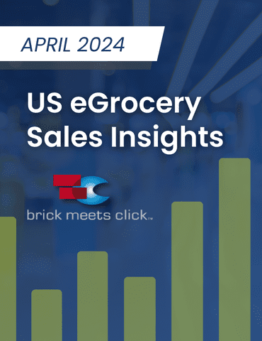 US eGrocery Sales for April 2024