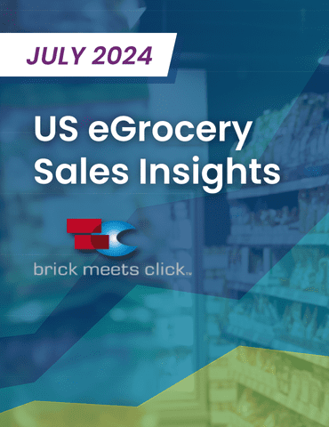 July U.S. eGrocery Sales Climb to $7.9 Billion, Up 9% Year-Over-Year